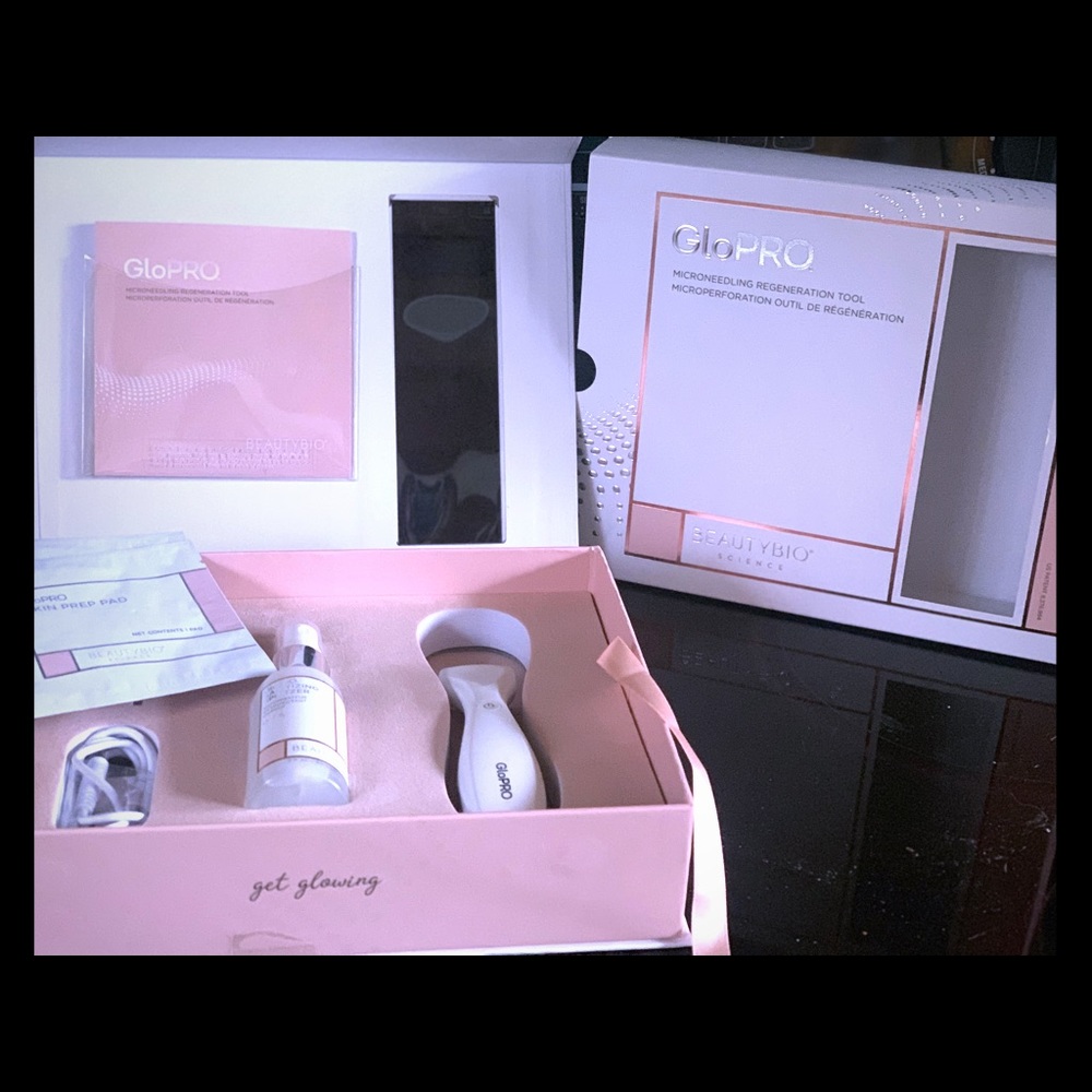 NIB GlowPro Micro-needle with Attachment Set
